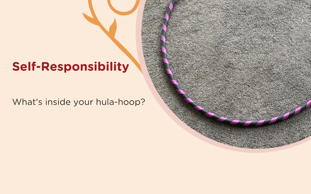 Empty hula hoop